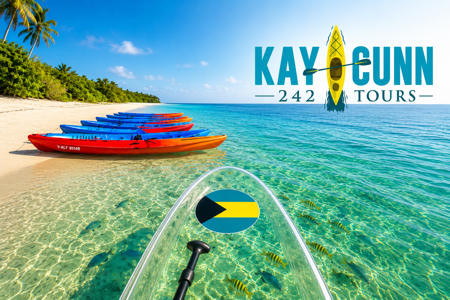 Clear-Bottom Double Kayak Rental